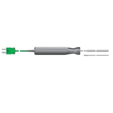 Rigid between pack temperature probe