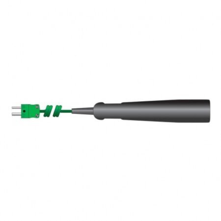 Interchangeable thermometer probe handle