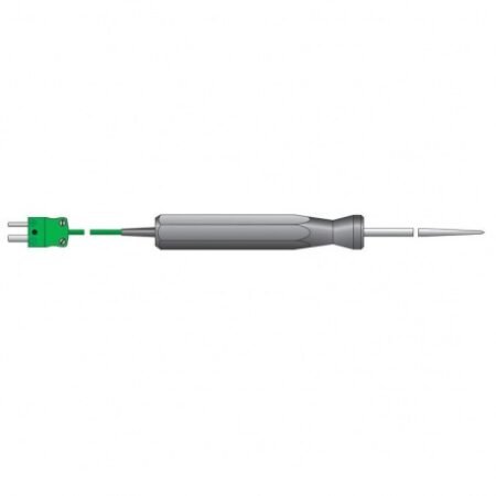 penetration temperature probe for liquids & solids
