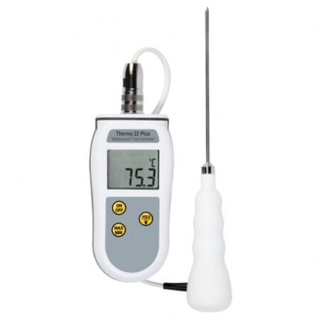 ThermaCheck Plus waterproof thermometer and probe