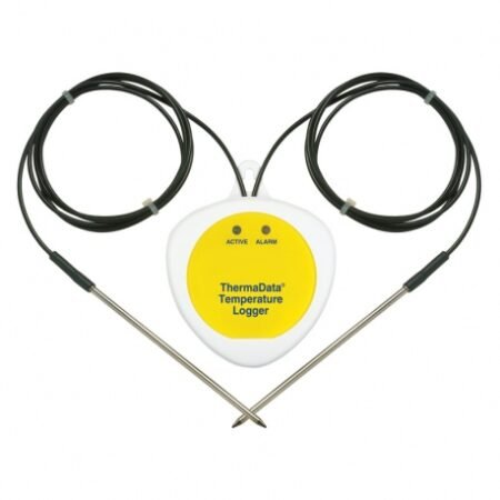 ThermaData logger TB2F Data Logger, blind with 2 external sensors