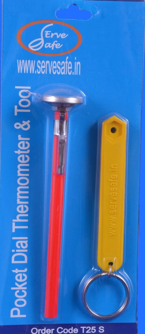 1" Dial ServeSafe Pocket Thermometer - Image 2