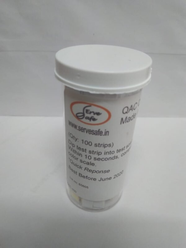 Quaternary Ammonium Chloride (QAC QR Test Strip) - Image 2